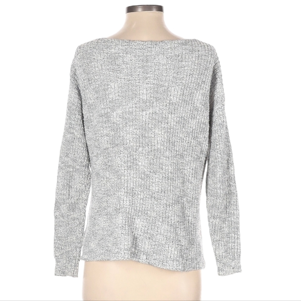 Madewell Gray Marled Cotton‎ Sweater Size Small - Picture 2 of 2